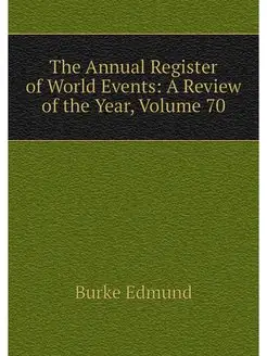 The Annual Register of World Events