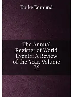 The Annual Register of World Events