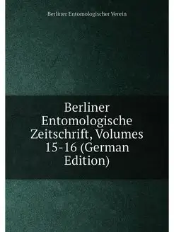 Berliner Entomologische Zeitschrift