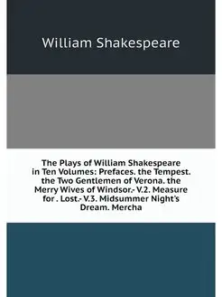 The Plays of William Shakespeare in T