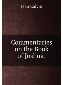 Commentaries on the Book of Joshua