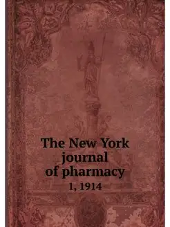 The New York journal of pharmacy. 1