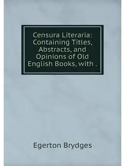 Censura Literaria Containing Titles