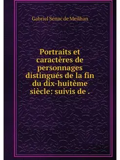 Portraits et caracteres de personnage