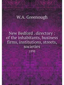 New Bedford . directory of the inha