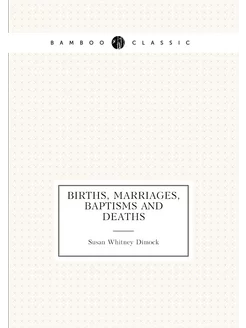 Births, marriages, baptisms and deaths