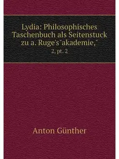 Lydia Philosophisches Taschenbuch al