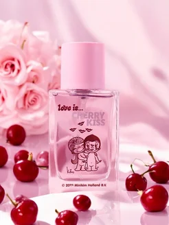 Туалетная вода женская "cherry kiss" 50 мл духи сладкие