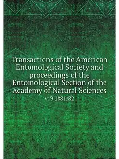 Transactions of the American Entomolo