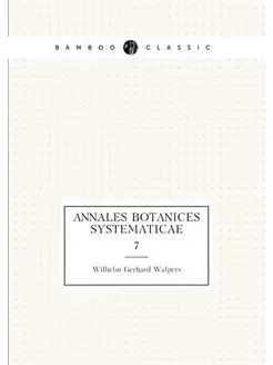 Annales botanices systematicae. 7