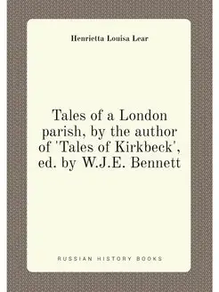 Tales of a London parish, by the author of 'Tales of