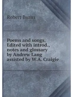 Poems and songs. Edited with introd