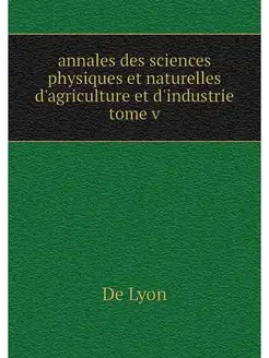 annales des sciences physiques et nat