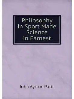 Philosophy in Sport Made Science in E