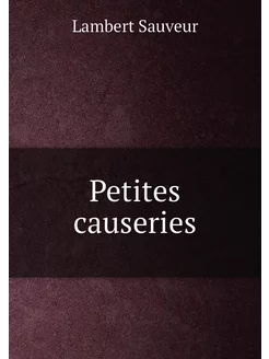 Petites causeries