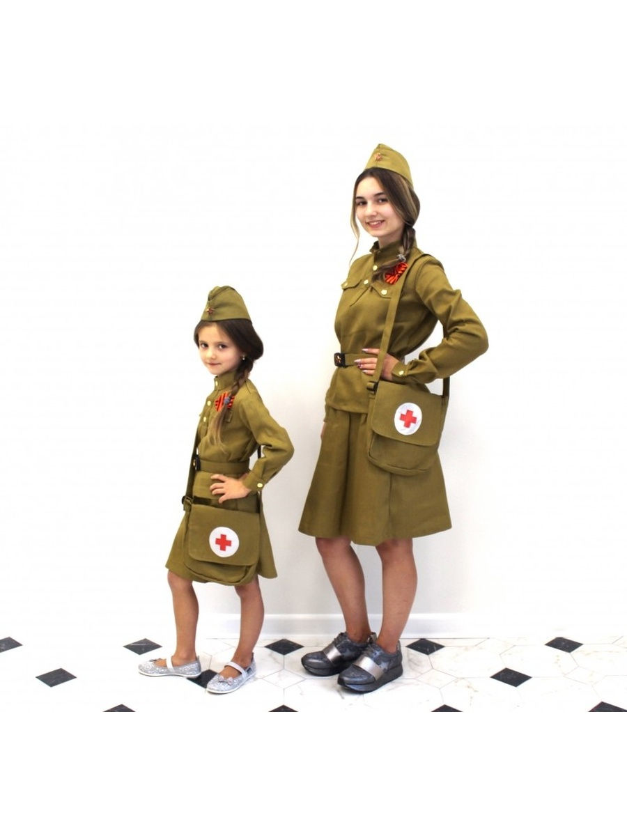 Детский костюм военной медсестры