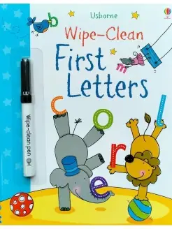 Wipe-Clean First Letters