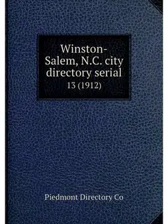 Winston-Salem, N.C. city directory se