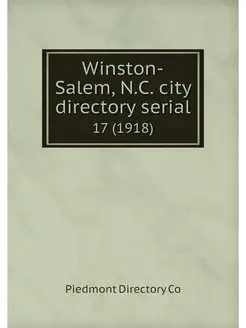 Winston-Salem, N.C. city directory se