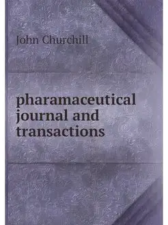 pharamaceutical journal and transactions