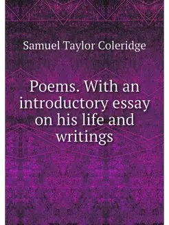 Poems. With an introductory essay on