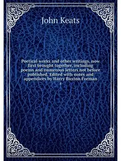 Poetical works and other writings, no