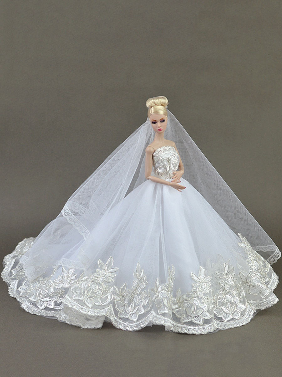 Свадебные платья кукла
