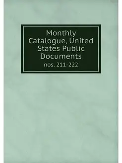 Monthly Catalogue, United States Publ