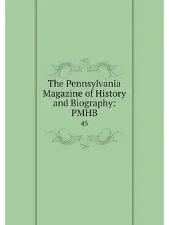 The Pennsylvania Magazine of History