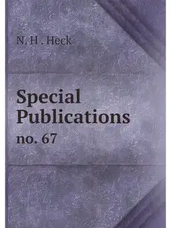 Special Publications. no. 67