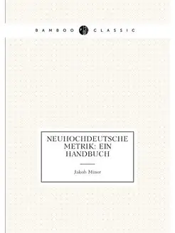 Neuhochdeutsche Metrik Ein Handbuch