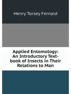 Applied Entomology An Introductory T