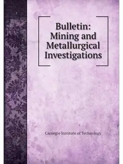 Bulletin Mining and Metallurgical In