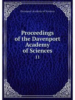 Proceedings of the Davenport Academy