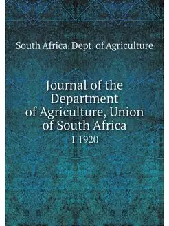 Journal of the Department of Agricult