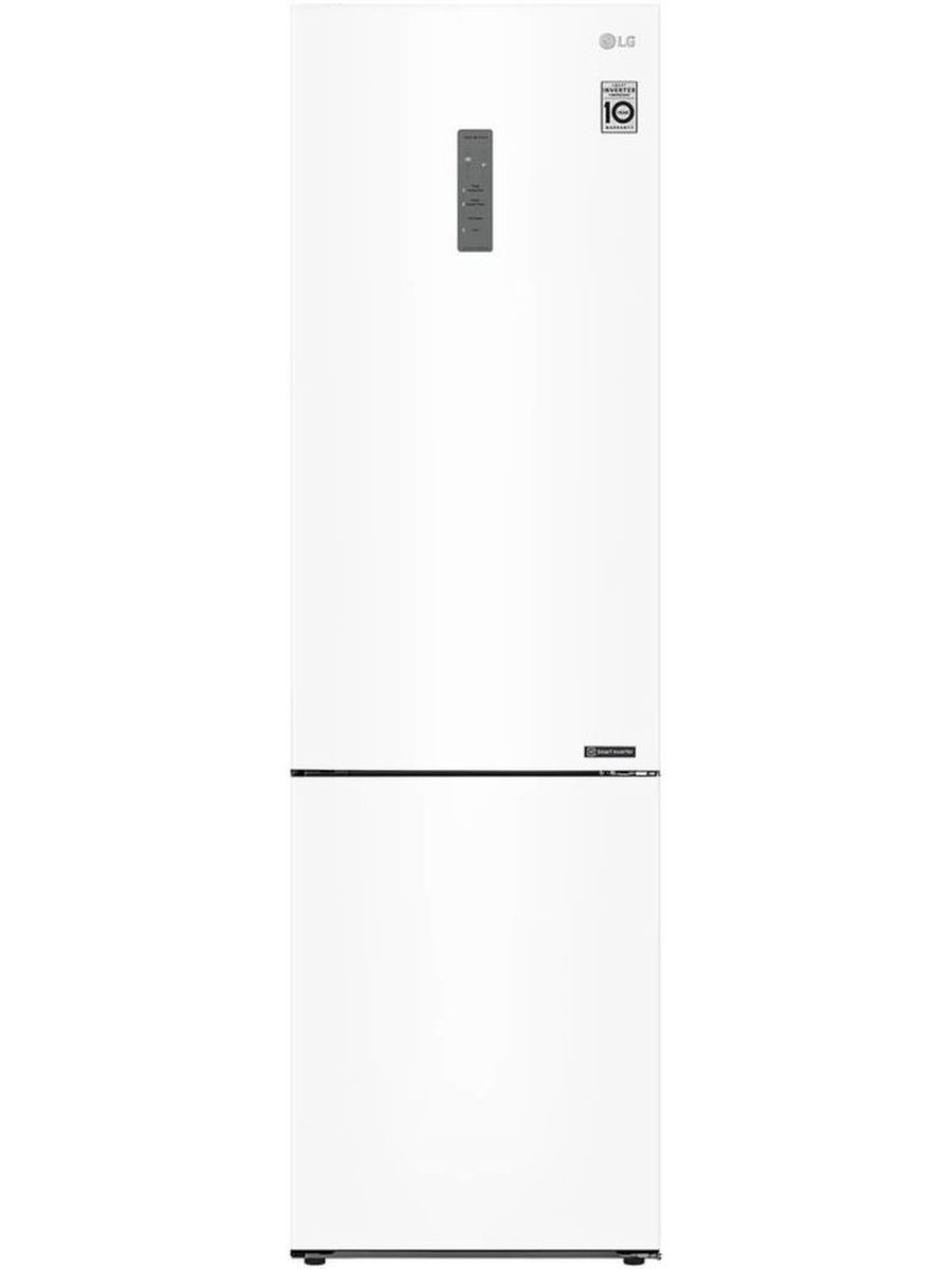 Холодильник LG ga-b459mqsl белый
