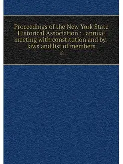 Proceedings of the New York State His