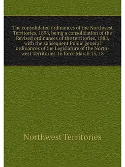 The consolidated ordinances of the No