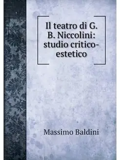 Il teatro di G. B. Niccolini studio