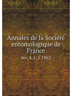 Annales de la Societe entomologique d