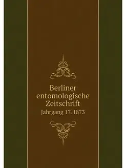 Berliner entomologische Zeitschrift