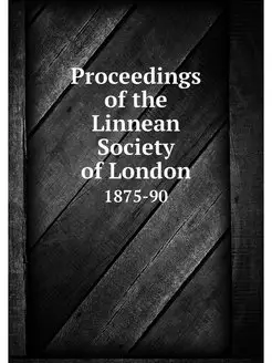 Proceedings of the Linnean Society of