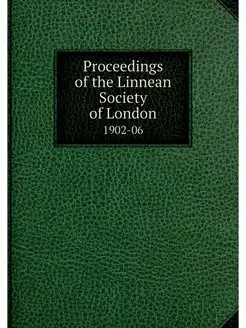 Proceedings of the Linnean Society of