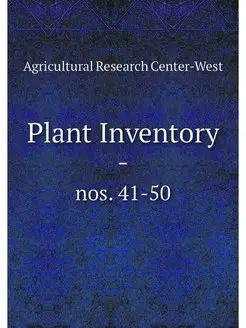 Plant Inventory -. nos. 41-50