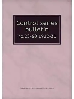 Control series bulletin. no.22-60 192