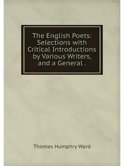 The English Poets Selections with Cr