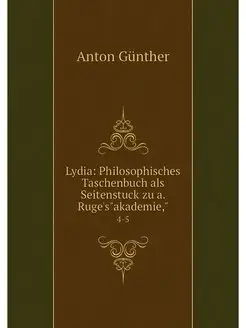 Lydia Philosophisches Taschenbuch al