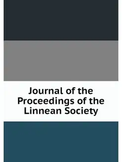 Journal of the Proceedings of the Lin