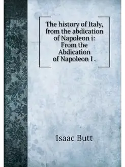 The history of Italy, from the abdica