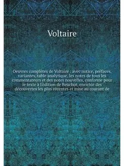 Oeuvres completes de Voltaire avec